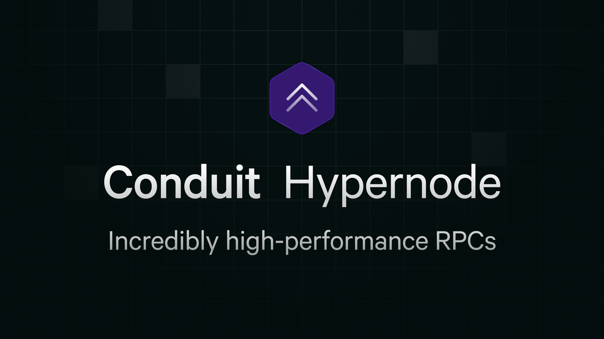 Unlimited RPC Demand with Conduit Hypernode