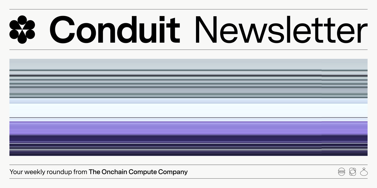 Conduit Newsletter: November 7, 2024