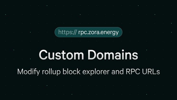 Custom Domains for Conduit Rollups