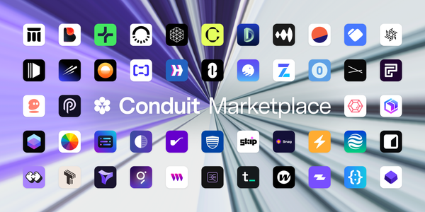 Introducing Conduit Marketplace: Every Tool Your Rollup Needs in One Place