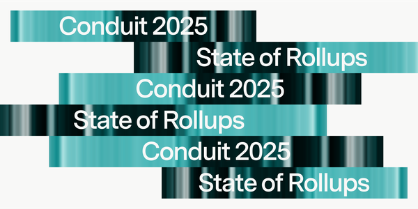 Conduit 2025 State of Rollups: Trends, Data, and Predictions for the Rollup Landscape